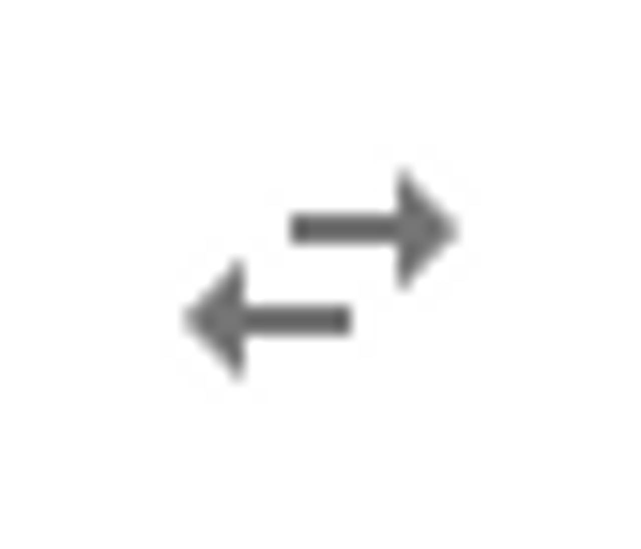 Pfeile nach rechts und links